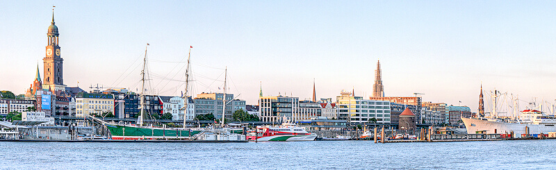 Bezirk Hamburg Altona an der Elbe