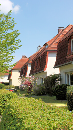 Wandsbek Gartenstadt - auch hier Malerarbeiten von Maler Boller für Wandsbek