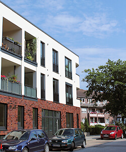 moderne Bebauung in Hamburg Alsterdorf