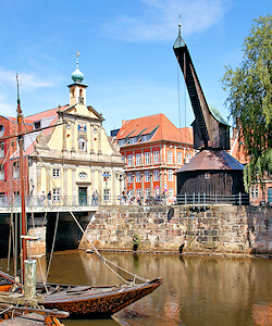 Alter Kran in Lüneburg