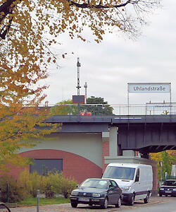 Bahnhof Uhlandstraße in Hohenfelde