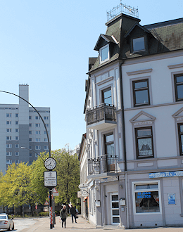 Hamburg Lohbrügge - hier malt Maler Boller gern