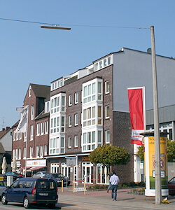 modernes Etagenhaus in Lurup