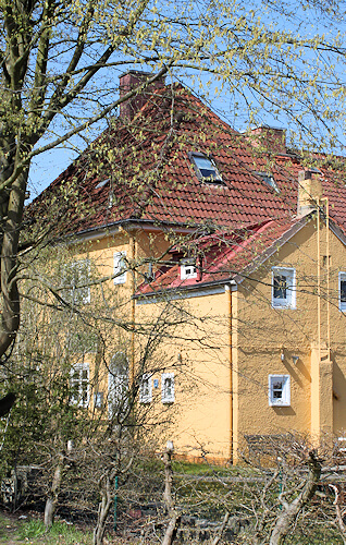 Maler Boller malt für Hamburg Langenhorn