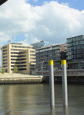 Hamburg HafenCity - hier malt Maler Boller sehr gern