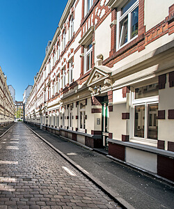 die Beckstraße in Hamburg Sternschanze