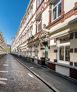 die Beckstraße in Hamburg Sternschanze