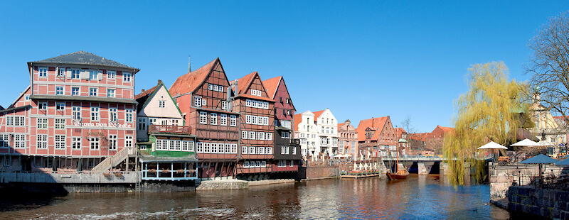 Am Stintmarkt in Lüneburg