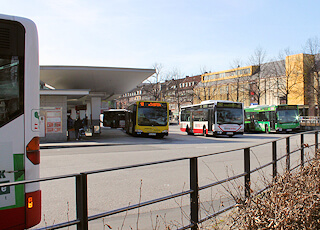 Busbahnhof in Wandsbek