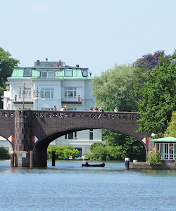 Krugkoppelbrücke in Winterhude